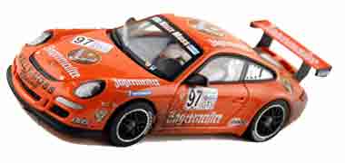 Ninco 60011 Porsche 997 Jagermeister, Xlot 1/28 scale